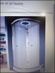 Figgure 4: Full-length Steamer Enclosure (Round front)