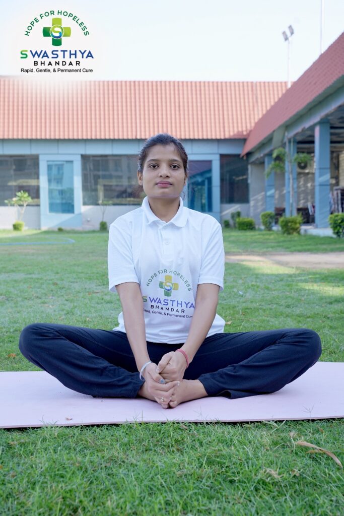 BADHA  KONASANA