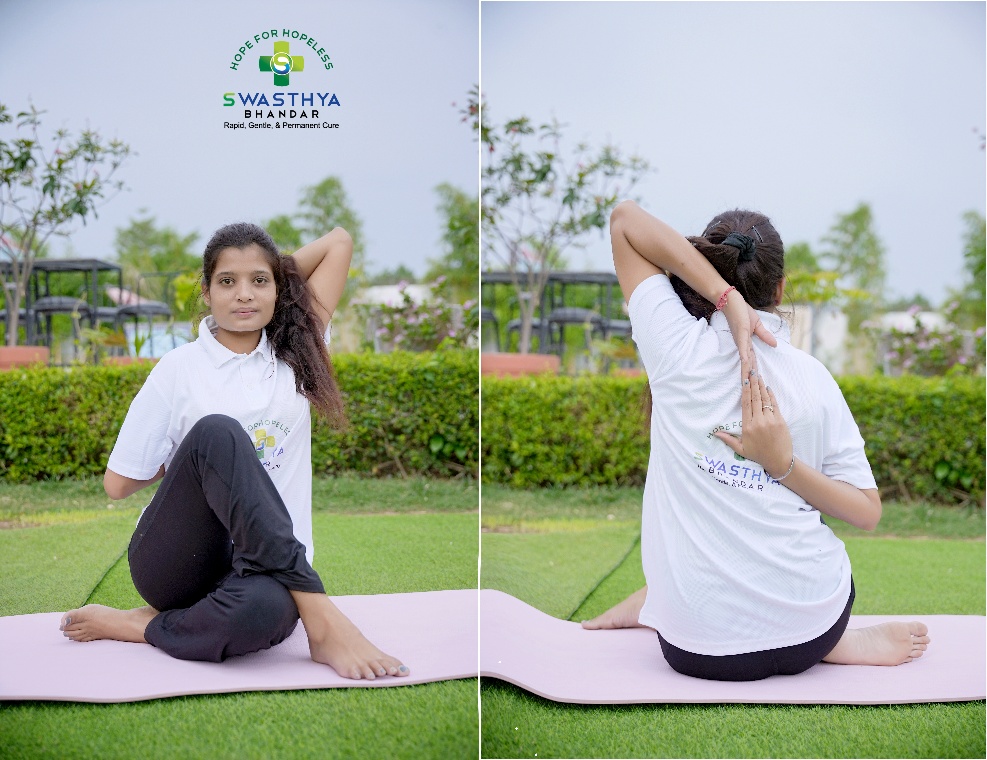 GO MUKHASANA