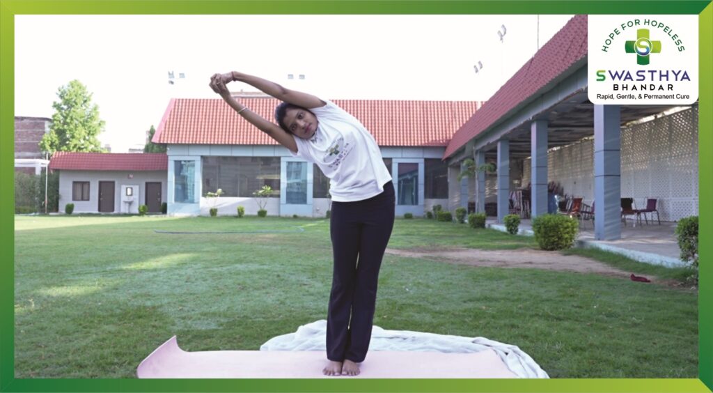 URDHWA HASTOTTANASANA